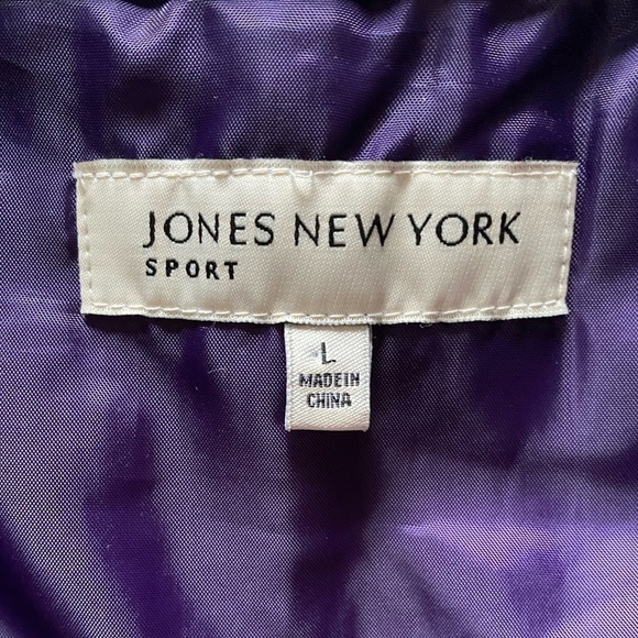 JONES New York Purple Quilted Vest - Picture 5 of 5